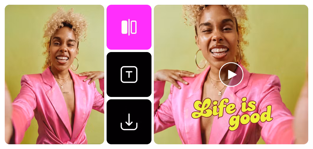Flip selfie video to correct mirrored footage