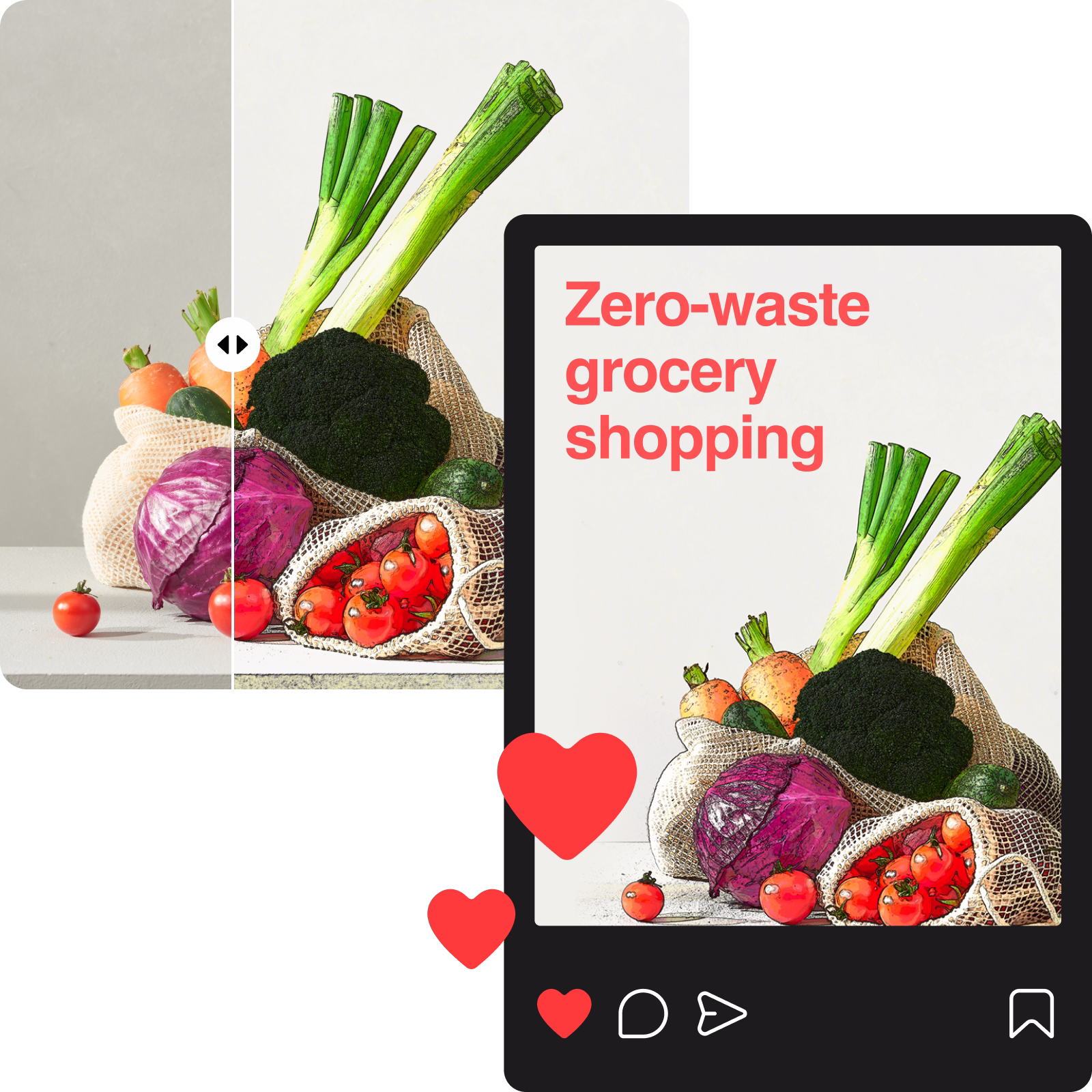 Фильтр рисования Picsart