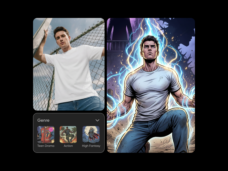 Comic Book Generator - Create AI Comics from Your Photos