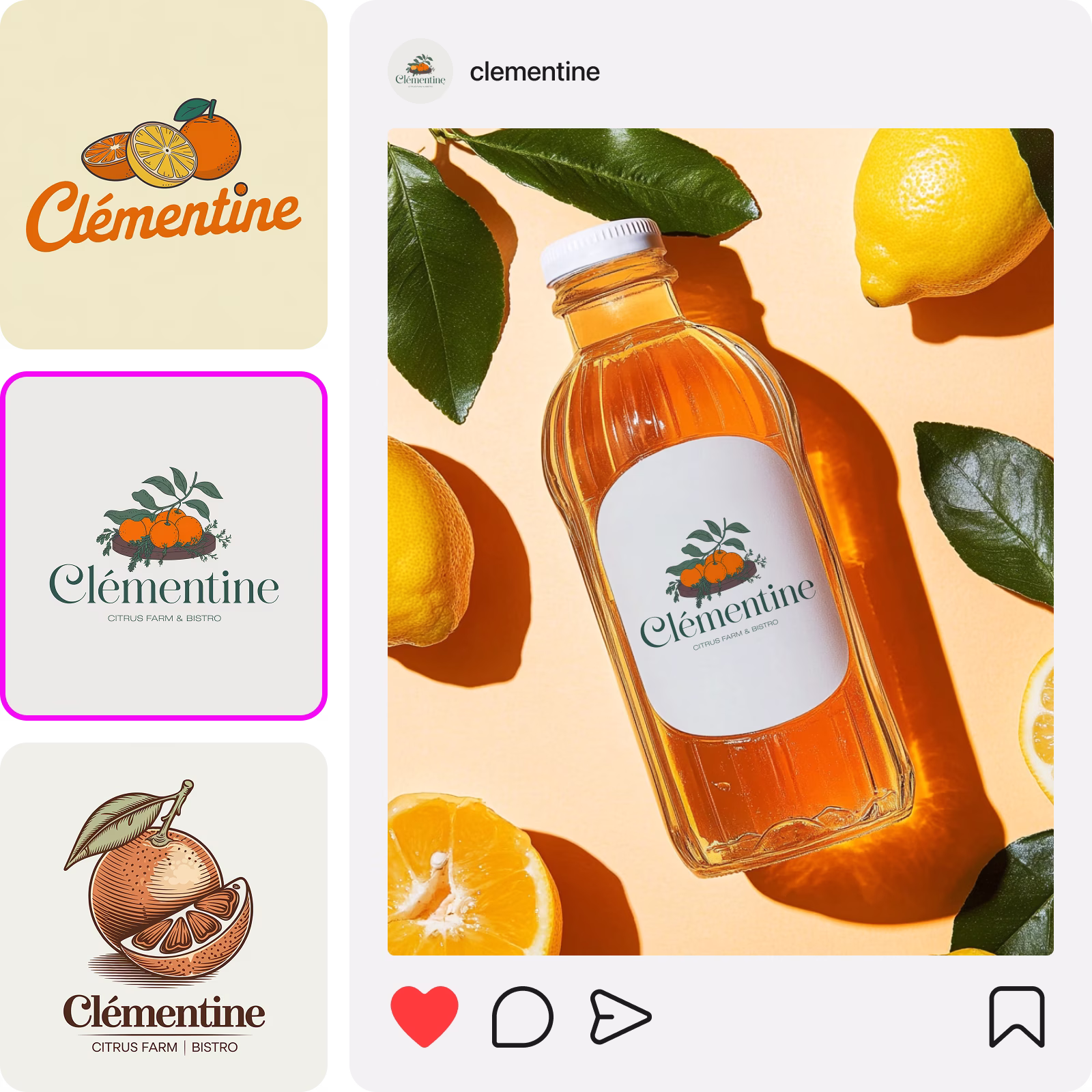 personalizza il logo con l'AI