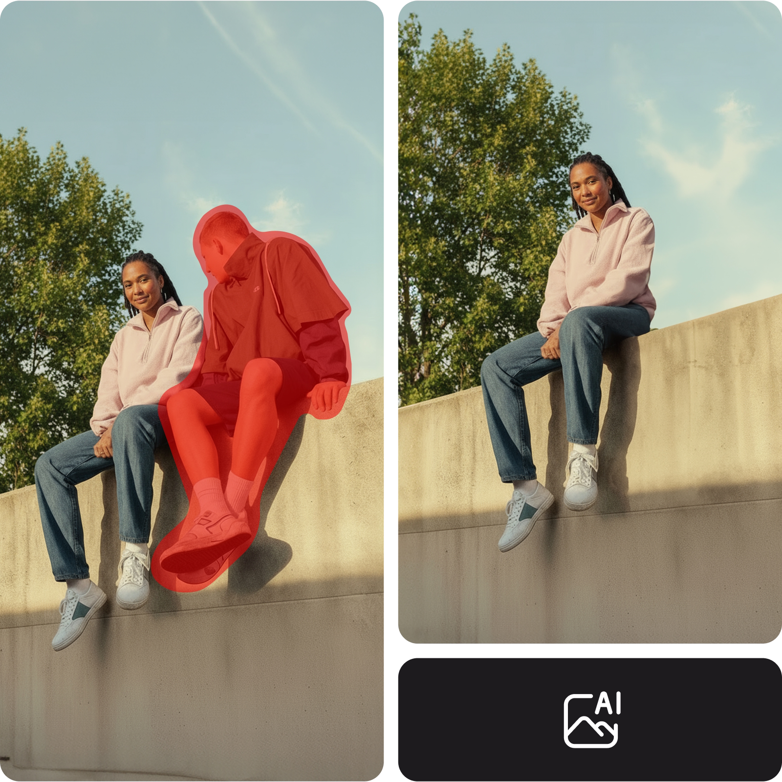 edit people out of photos