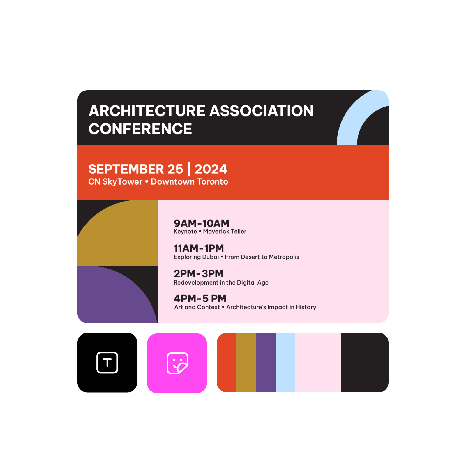 Tamamen özelleştirilebilir broşür tasarım araçları