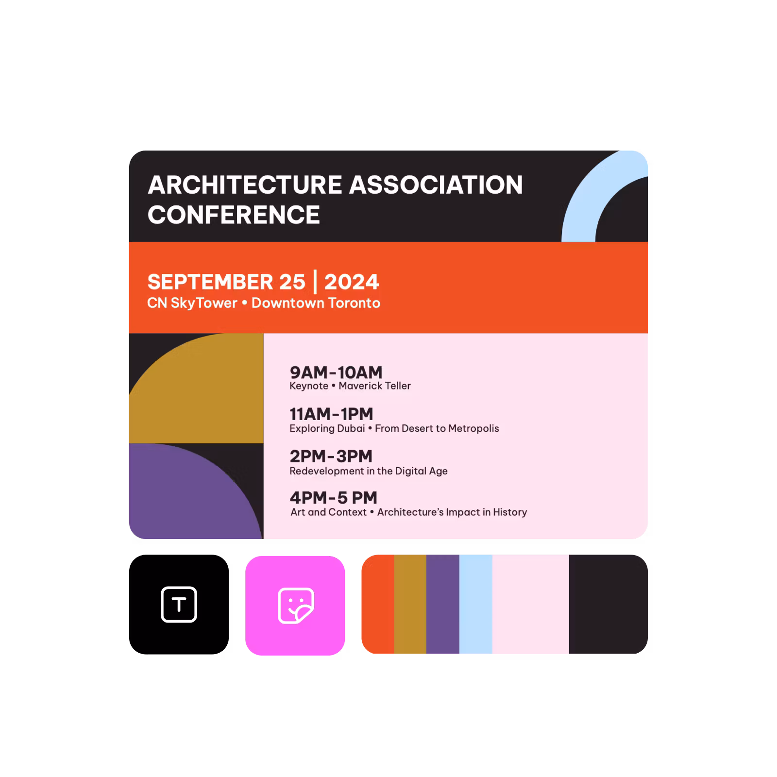 Tamamen özelleştirilebilir broşür tasarım araçları