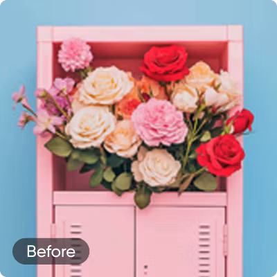 after change