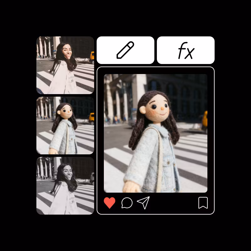 most popular image filters and effects only in Picsart