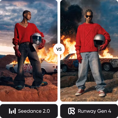 Seedance 2.0 vs Runway Gen 4 AI video model comparison