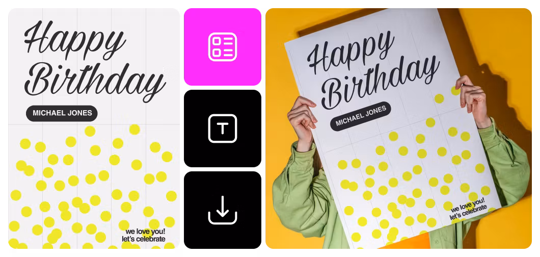 carteles de cumpleaños