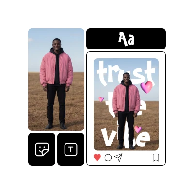 Cutomize stickers with ai