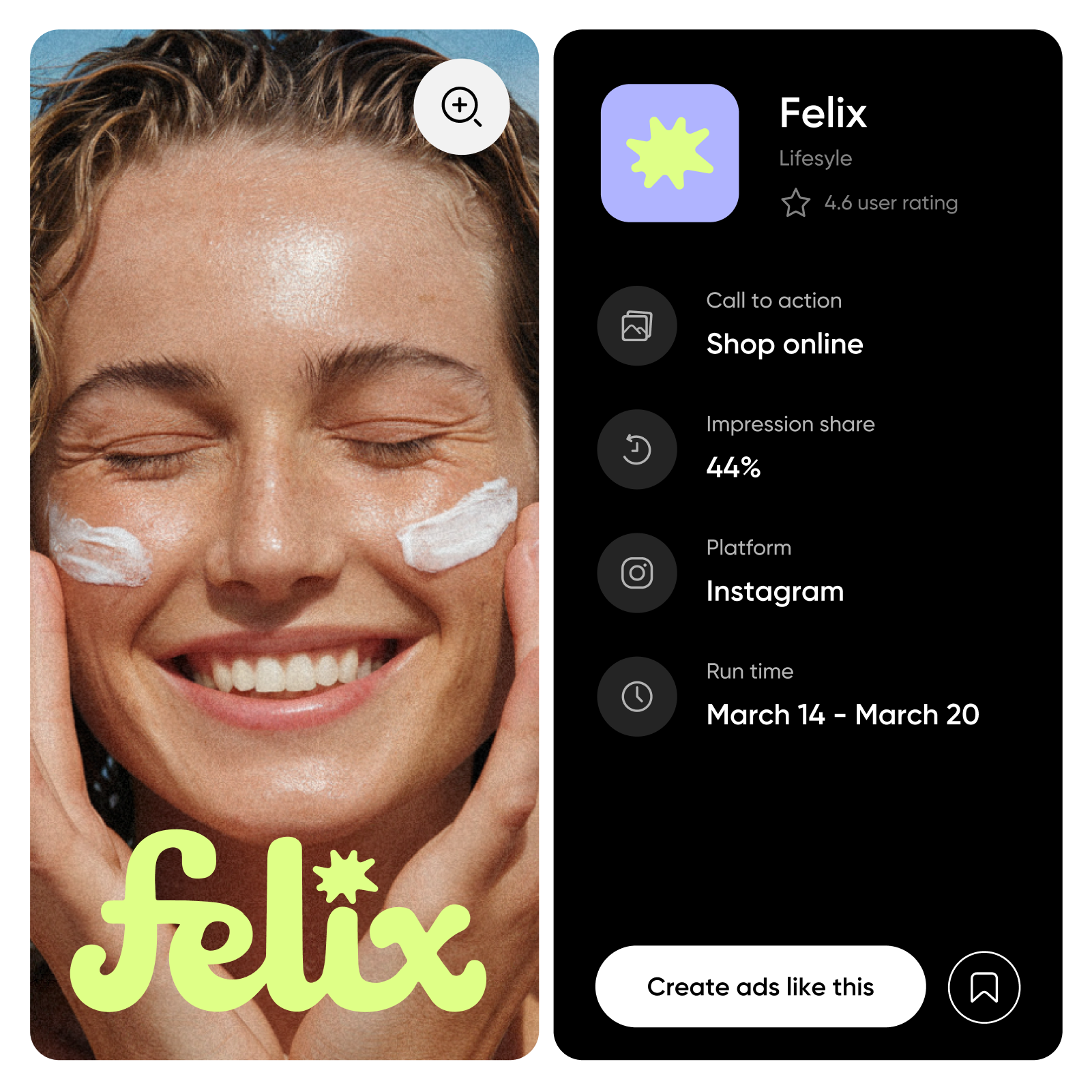 Monitor competitor ads in real time