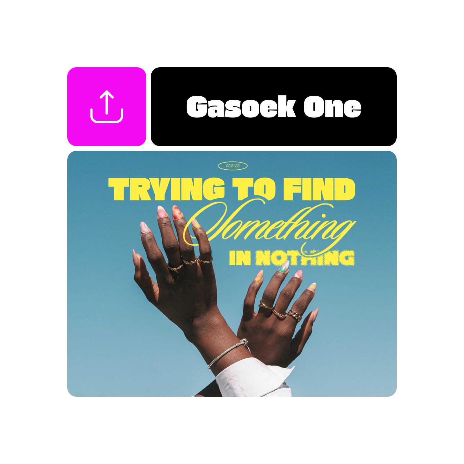 Upload you own fonts in Picsart's text editor