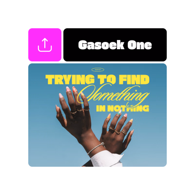 Nahrajte svoje vlastné písma v textovom editore Picsart