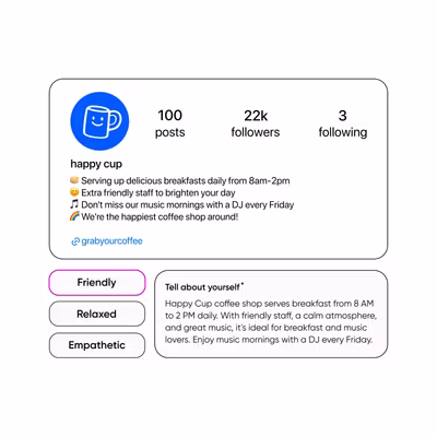 instagram bio generator