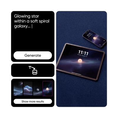 Make wallpapers of any kind