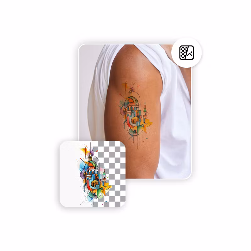 generate and preview tattoo art design