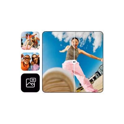 ożyw rozmazane zdjęcia za pomocą konwertera zdjęć HD