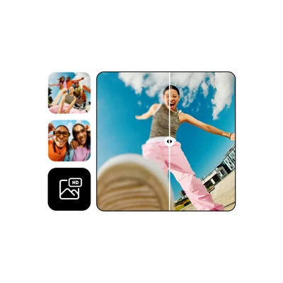 reviva fotos borradas com conversor de imagem HD