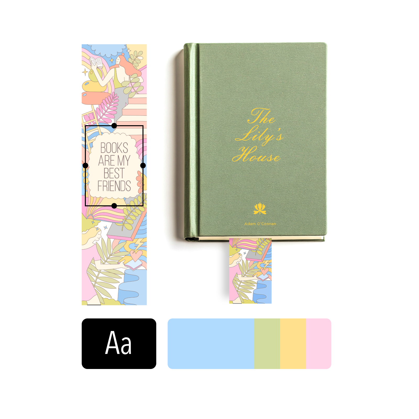 Custom bookmarks for personal and promotional use