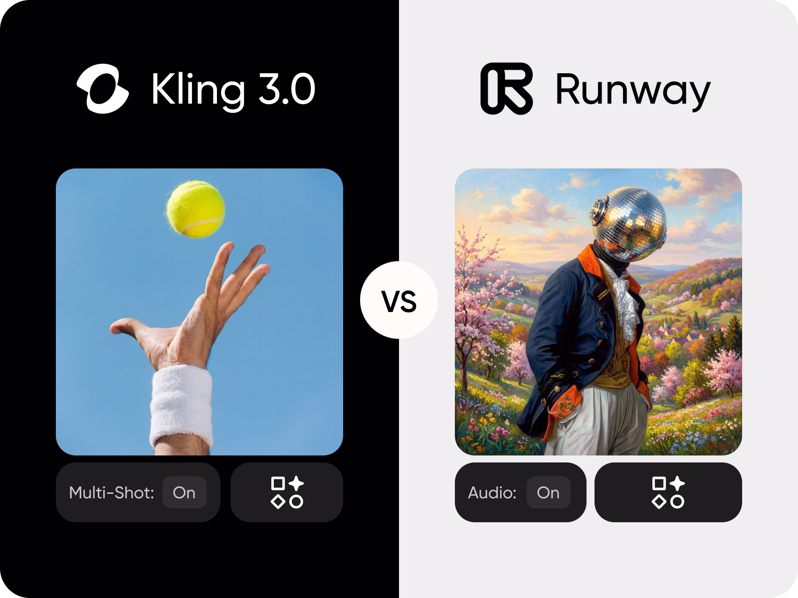 Kling vs Runway AI video generator comparison