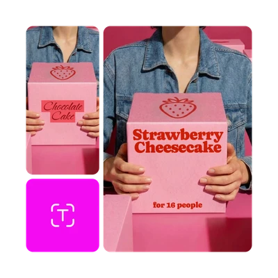 edit the product text in picture online