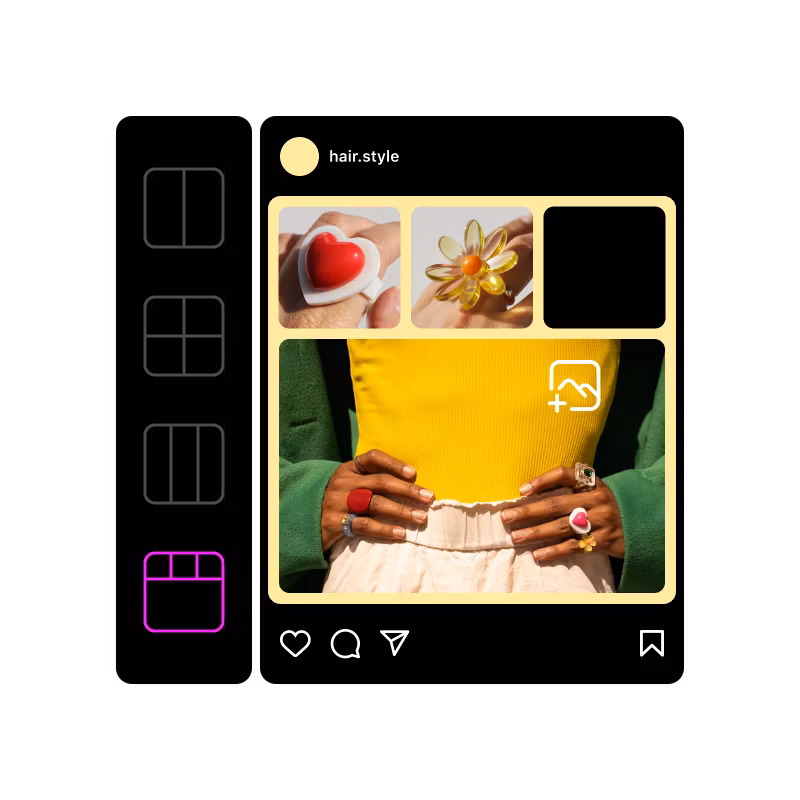 Fotokoláže pro sociální média