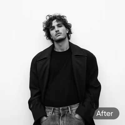 before change