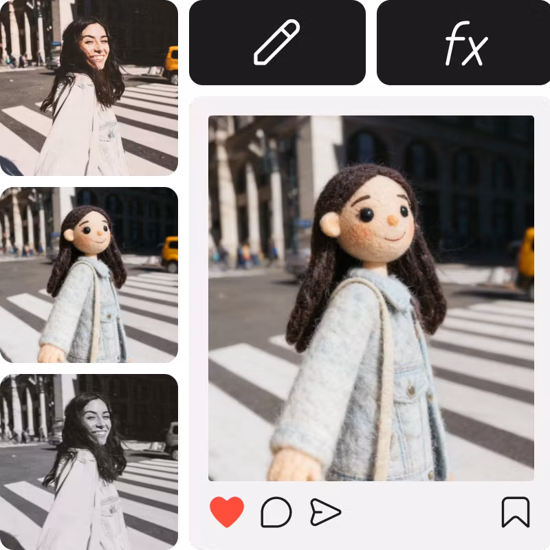 most popular image filters and effects only in Picsart