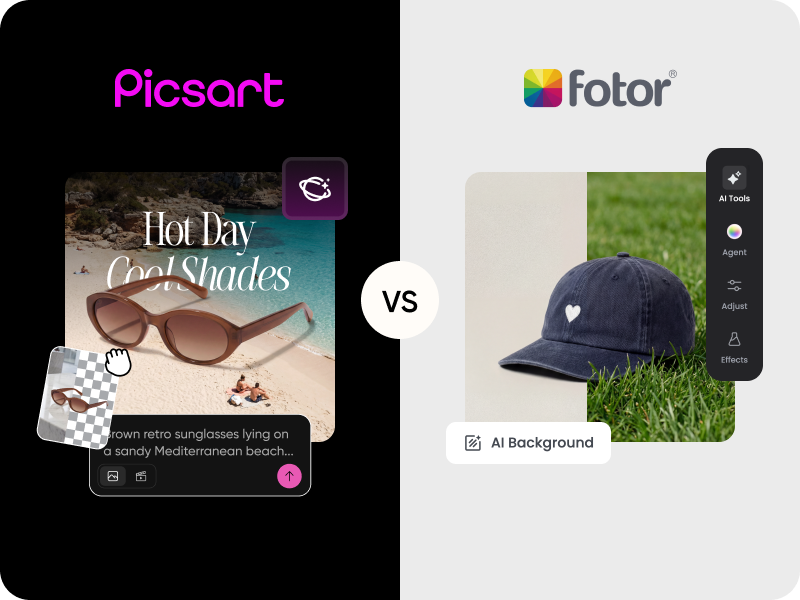 Picsart vs Fotor