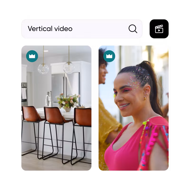 advanced filters for stock videos