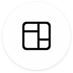 Icon for turn prompt to template