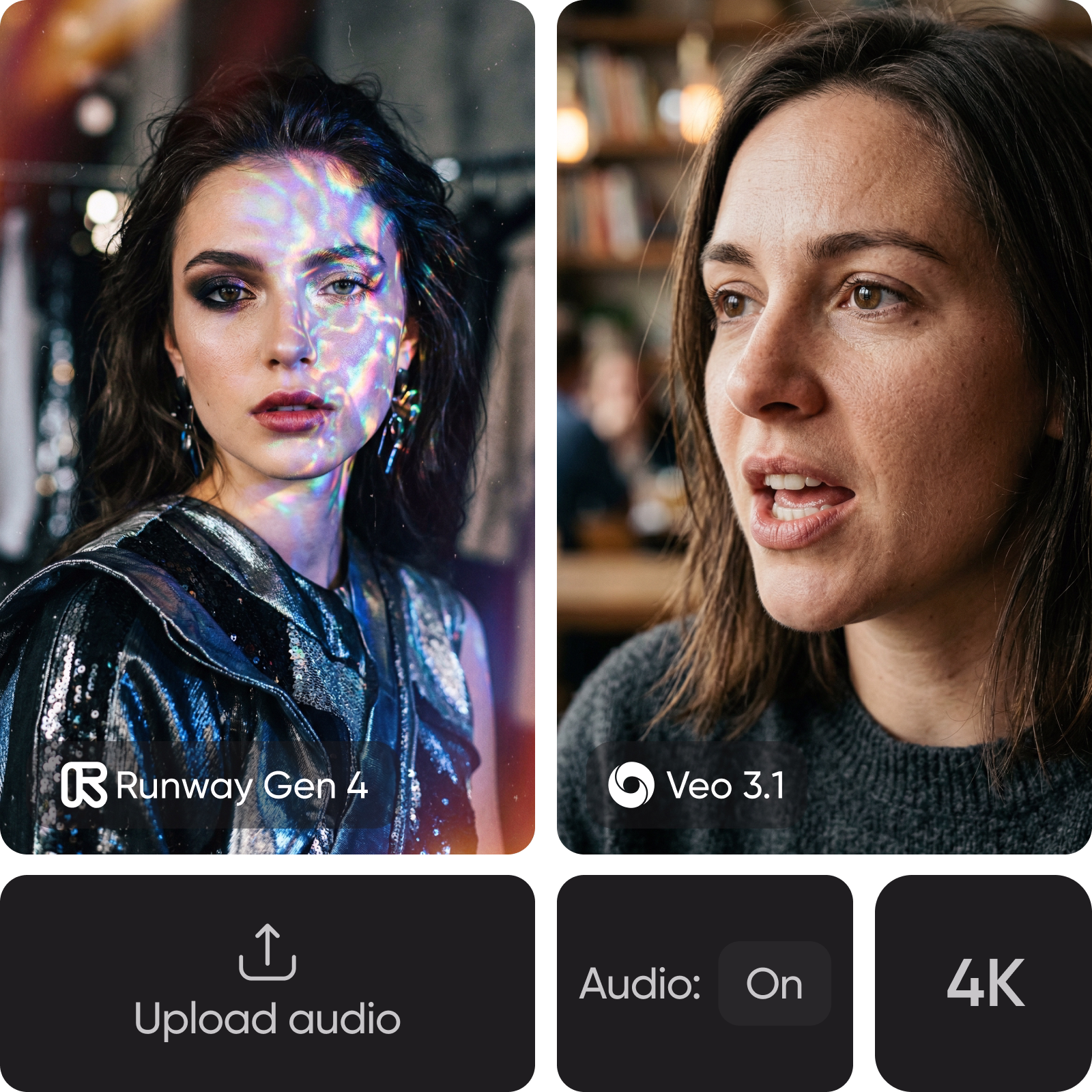 Compare video quality audio and output