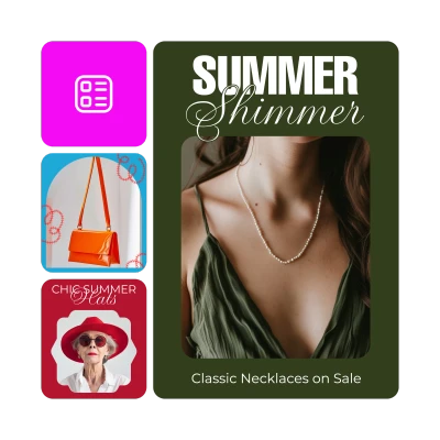 Design fast with an intuitive poster creator