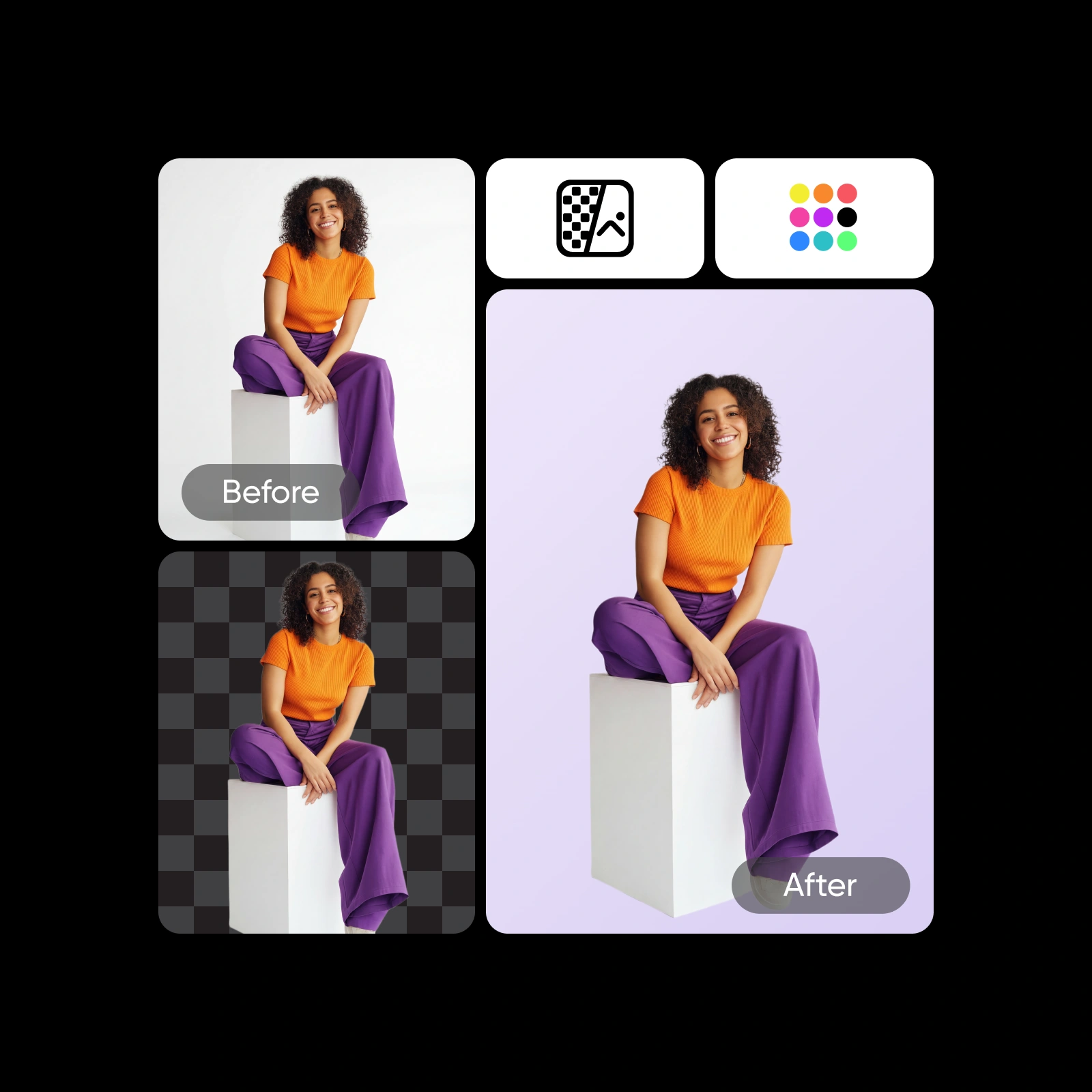 Easily change the background color