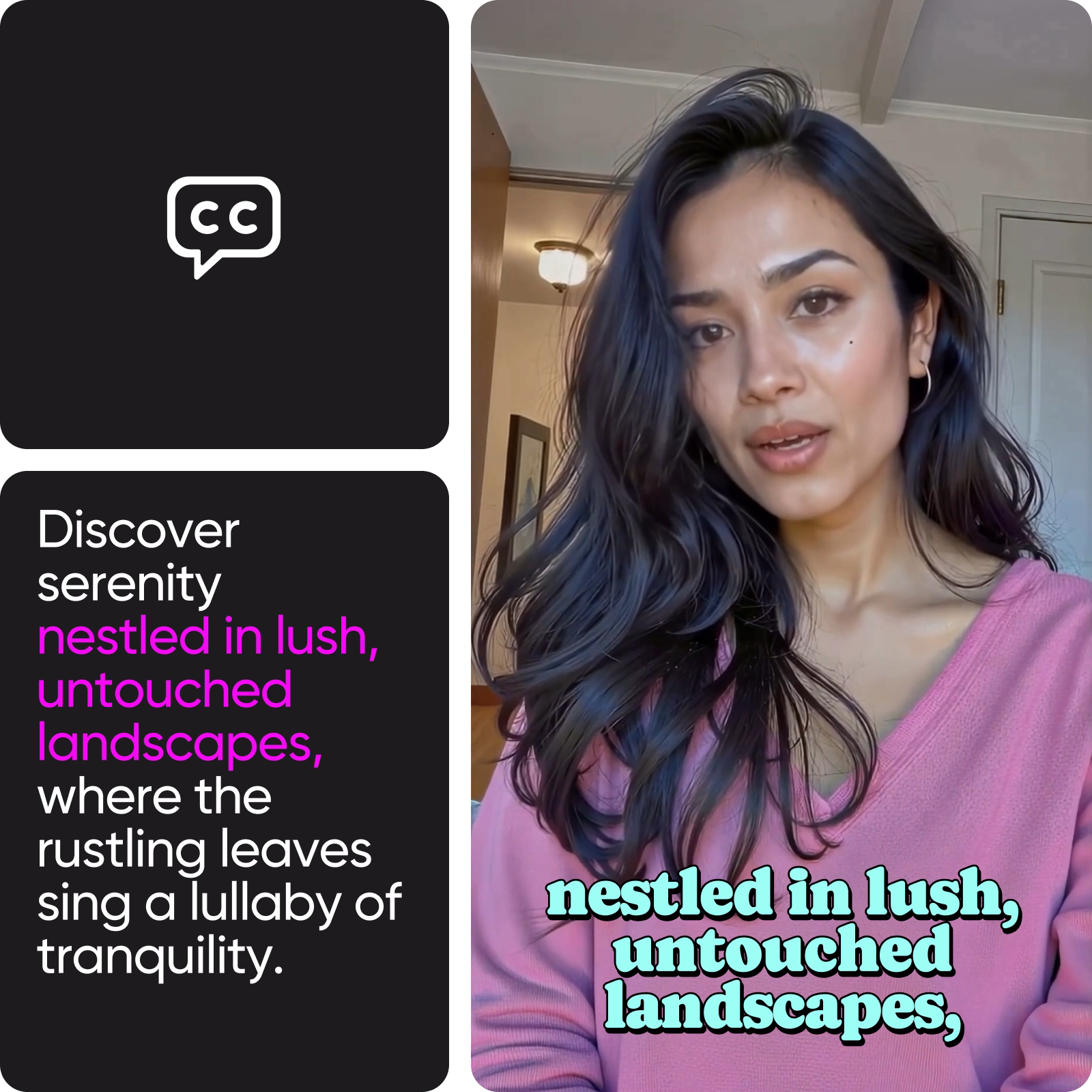 auto-generated captions