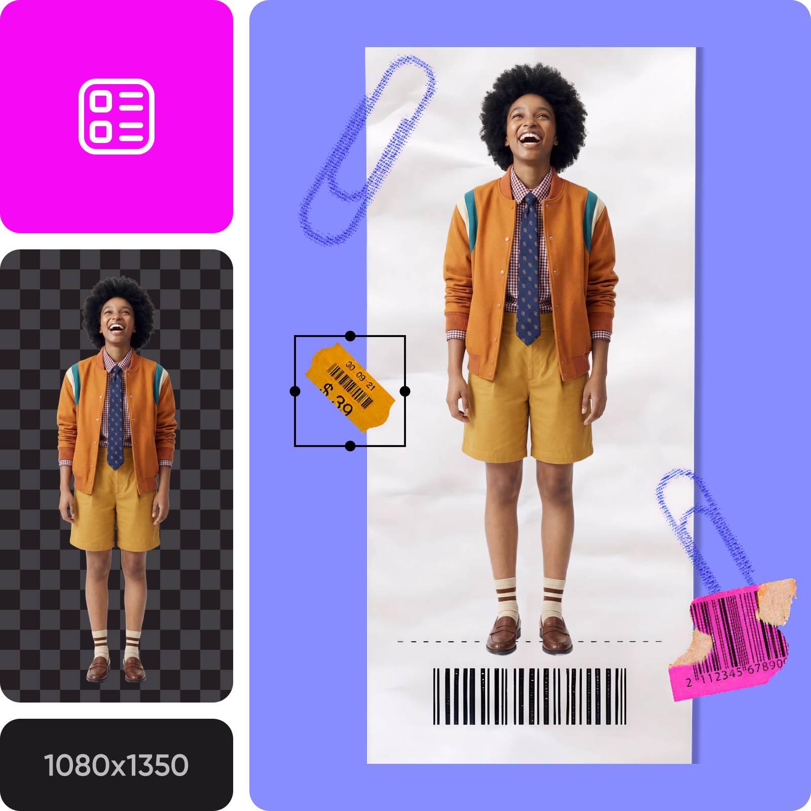 Browse a built-in content library
