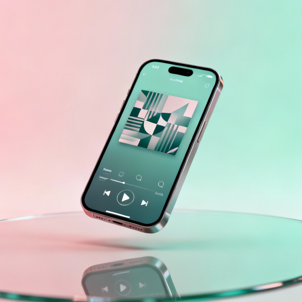 UI mock — mobile lockscreen