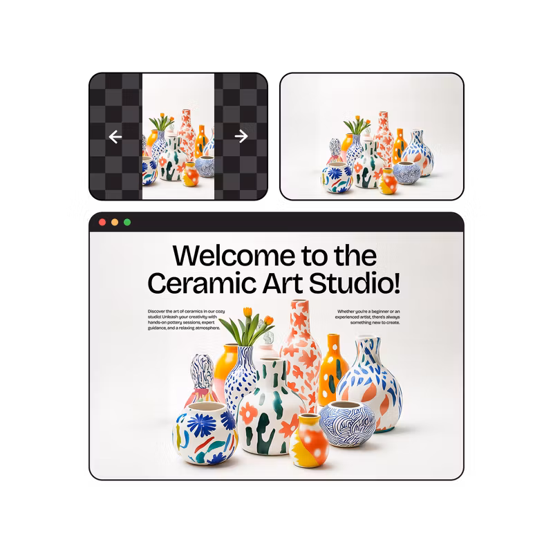 stretch photos online for free