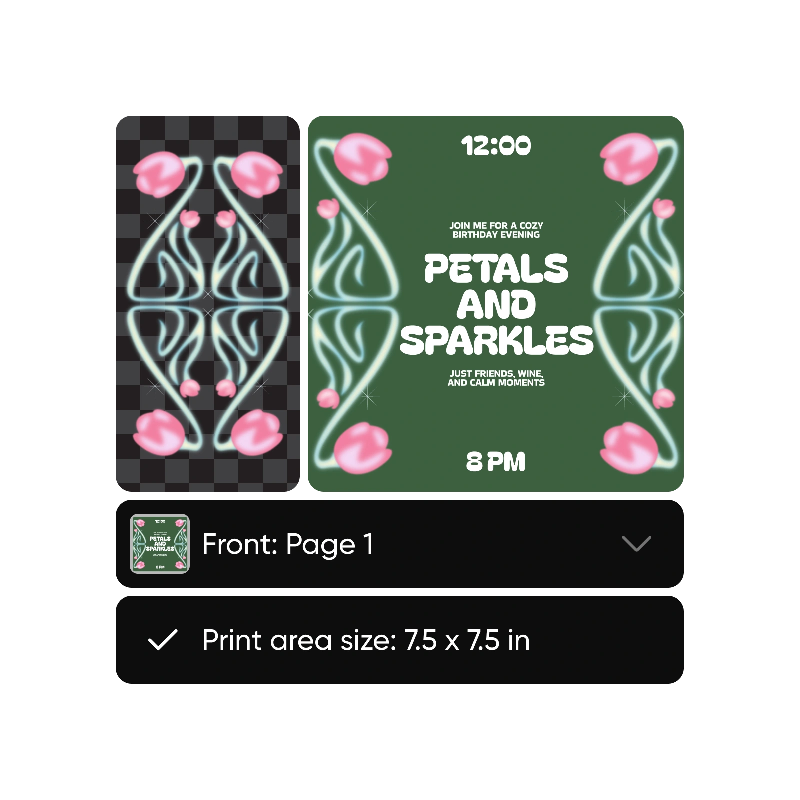 Picsart for invitation printing