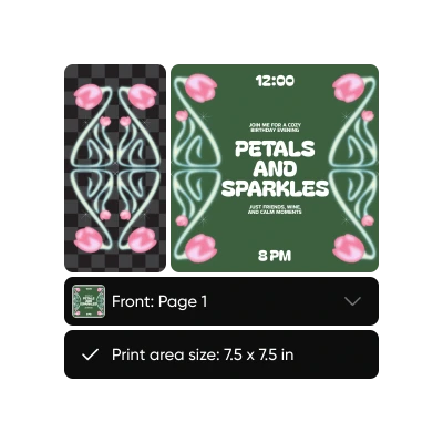 Picsart for invitation printing