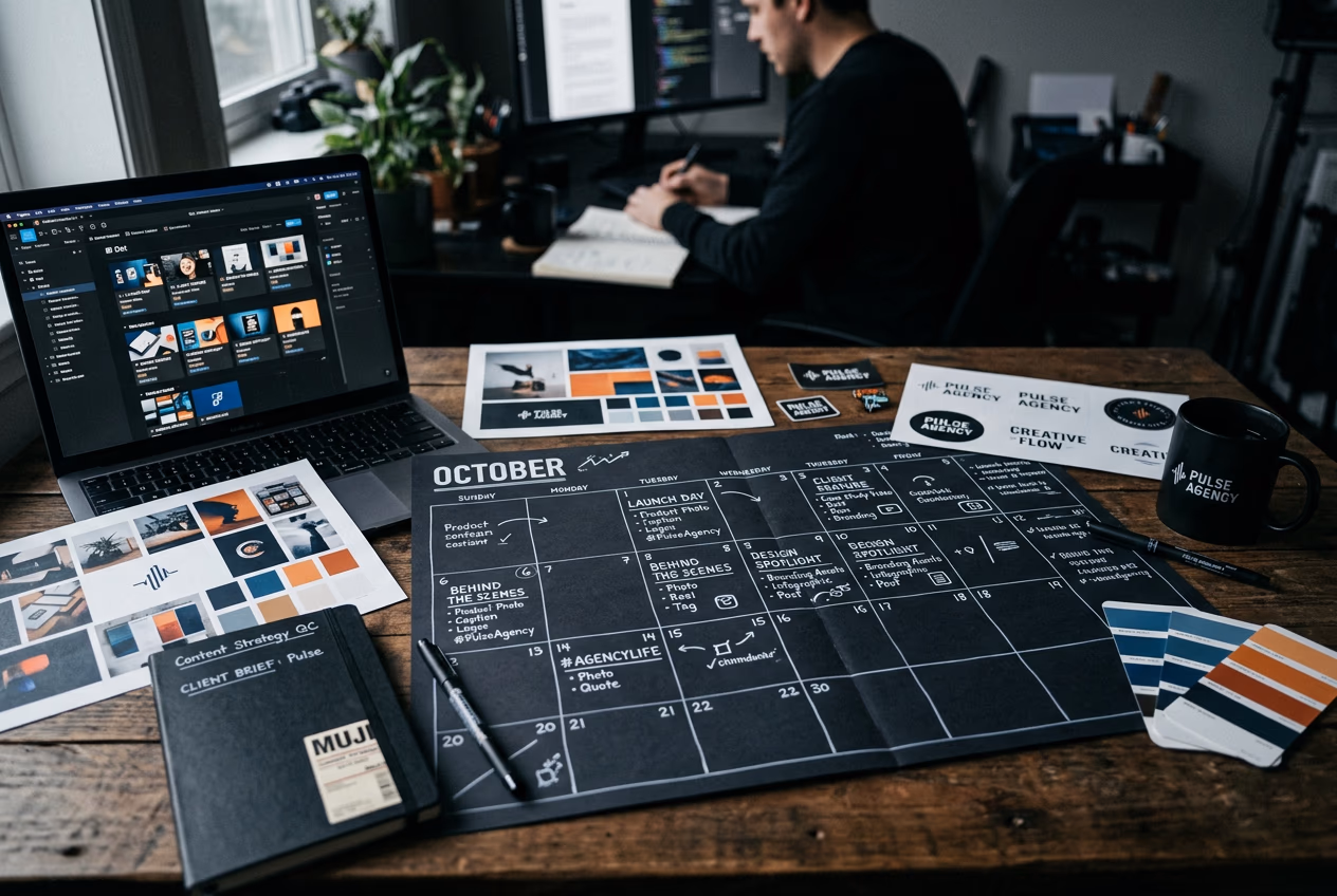 How to create a month of branded content with Flow preview