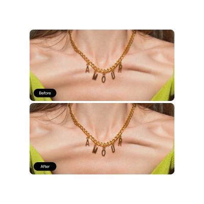 Enlarge an image size with ai photo enlarger