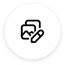 ai photo restoration icon