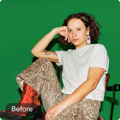 after change