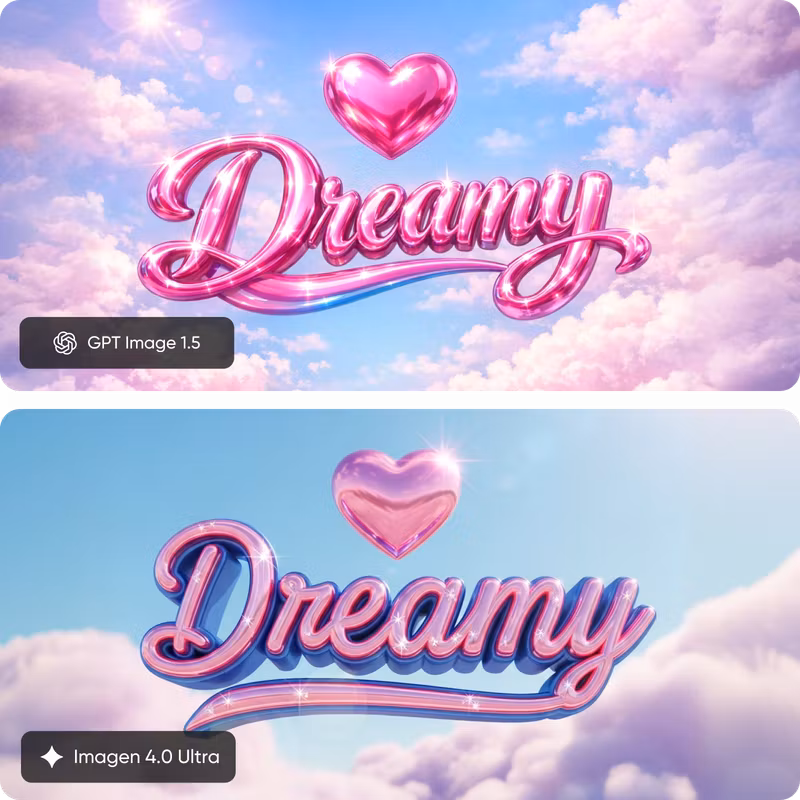 Imagen 4.0 Ultra vs GPT Image 1.5 prompt control and composition