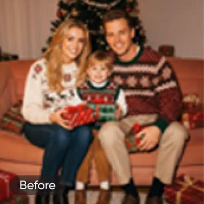 before change