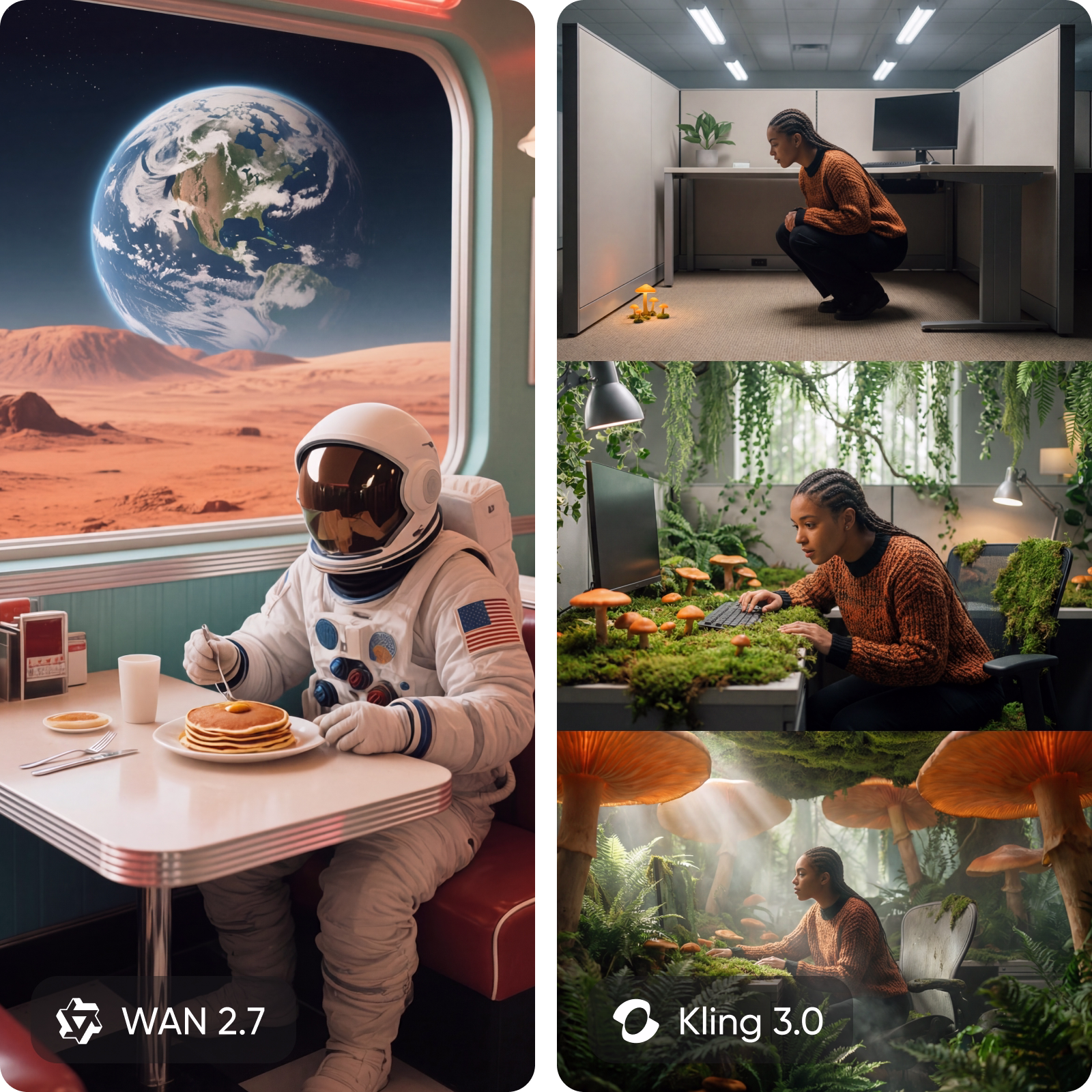 Resumen de modelos de video AI WAN 2.7 y Kling 3.0