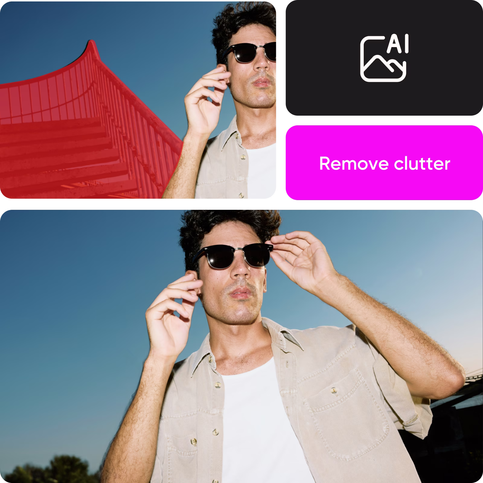 limpiar detalles con un clic