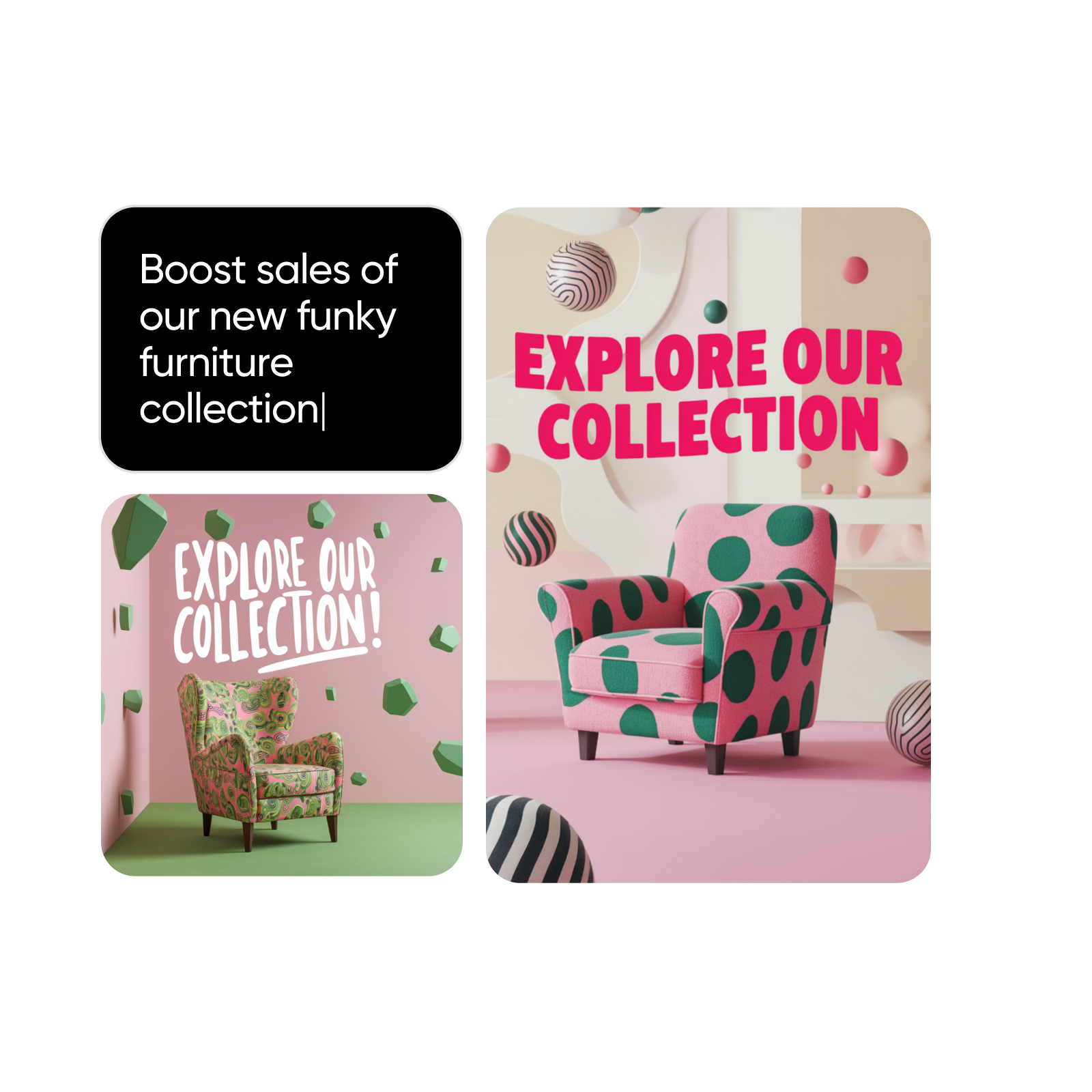 Business professional creating marketing visuals with Picsart