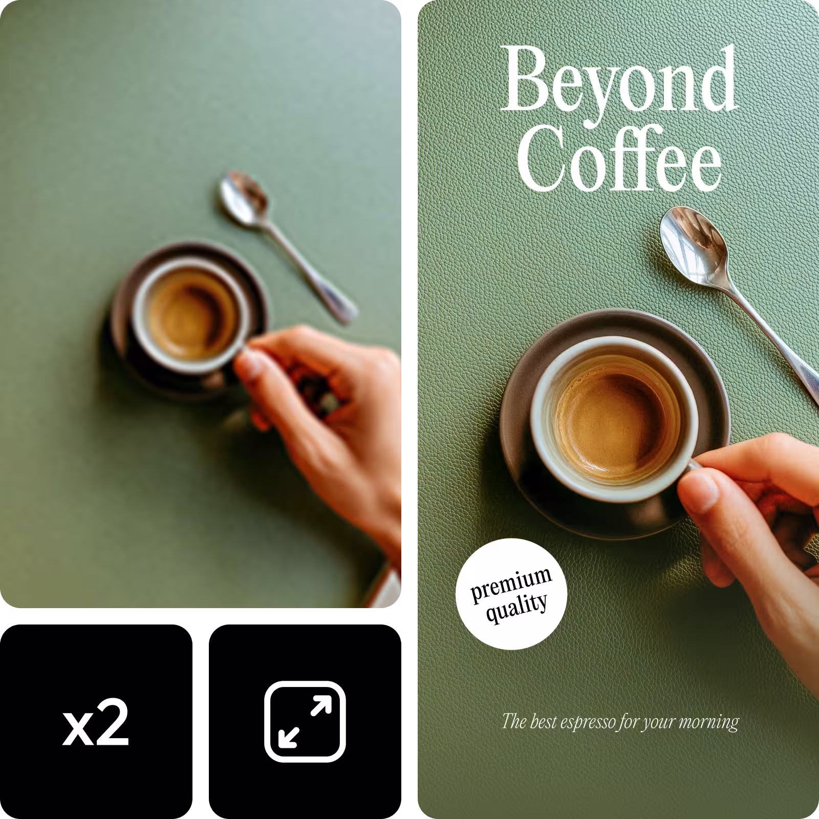 Подобрување на квалитетот на слика со AI подобрувач на Picsart