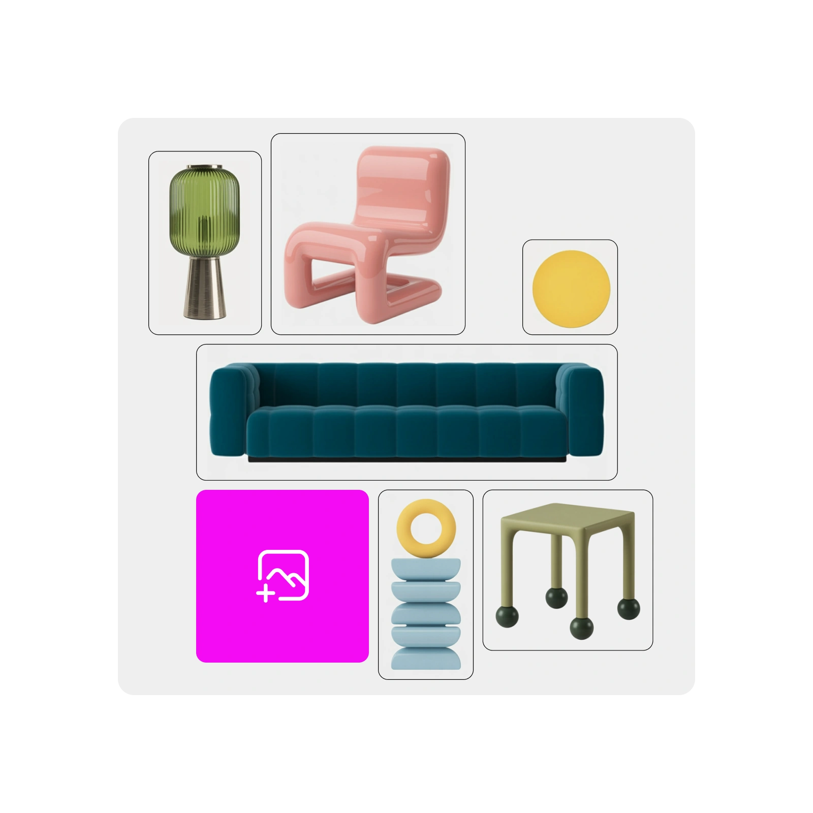 create mood boards with ease