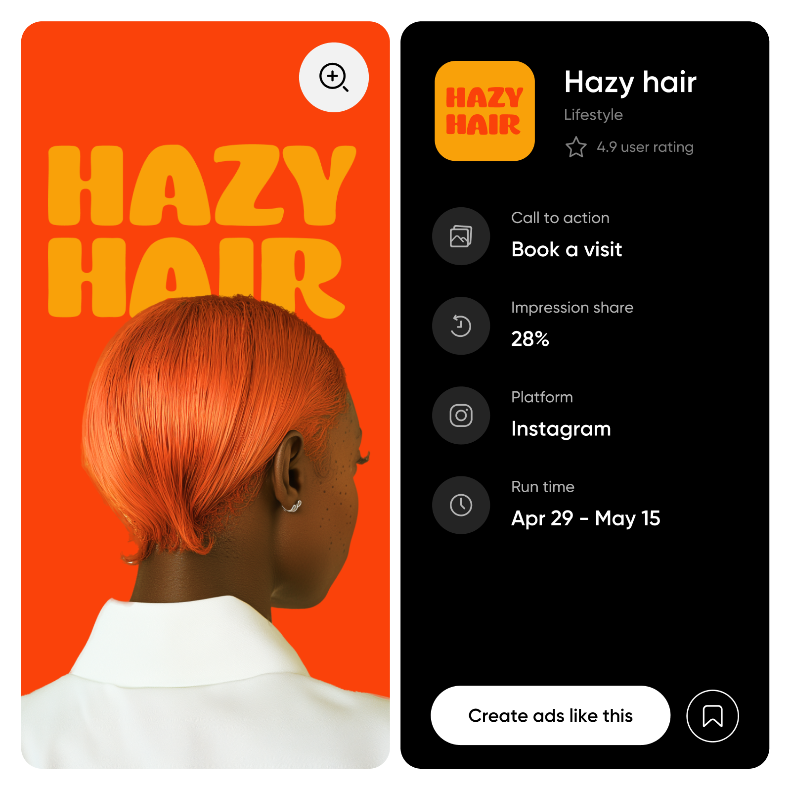 Explore real competitor ad data-not just screenshots